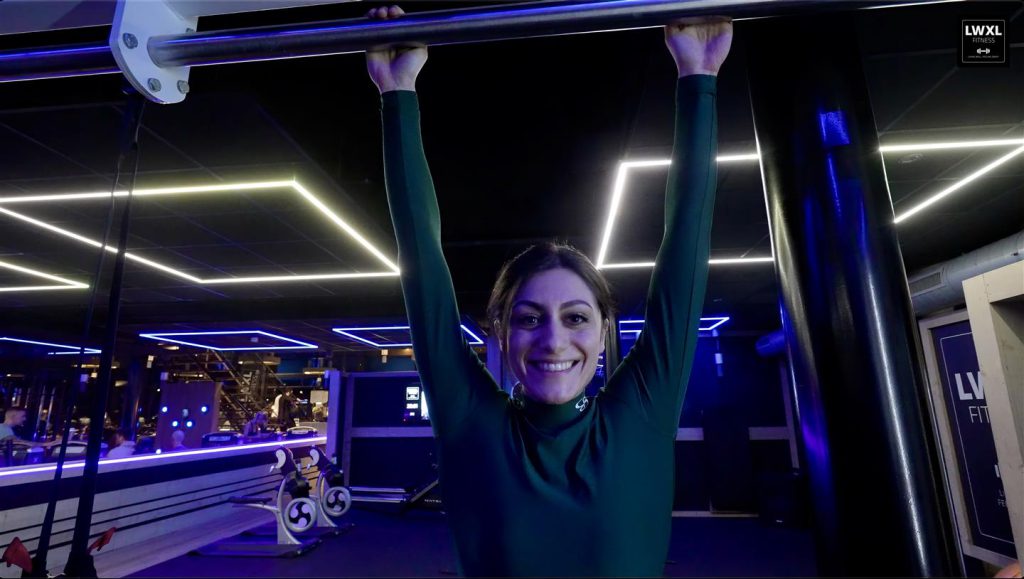 Vrouw aan het sporten bij Living Well